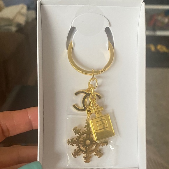 CHANEL Accessories - Chanel Charm Key Ring